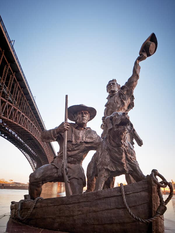 The Captain Returns By Sculptor Harry Weber