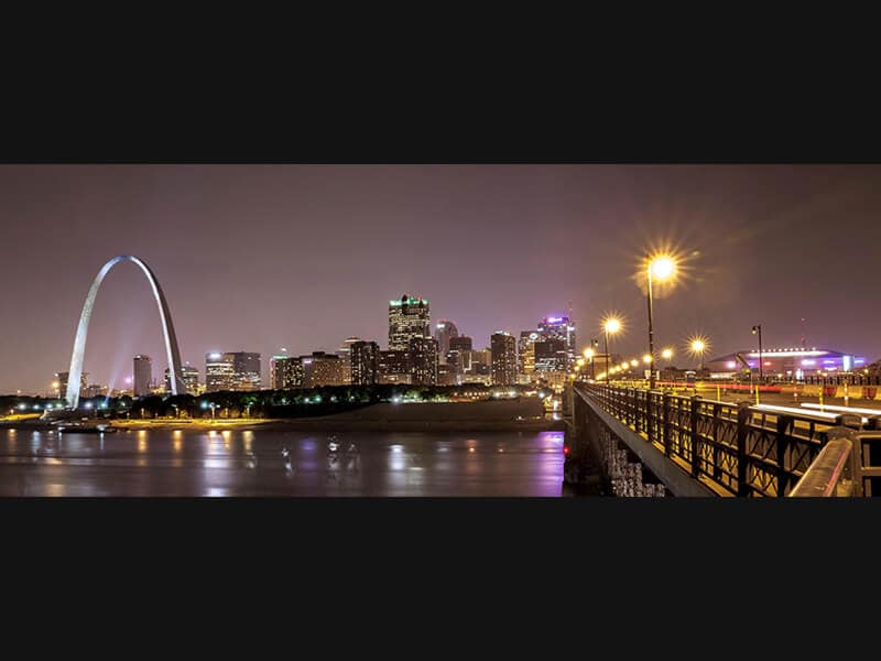 Downtown Night (Panorama)